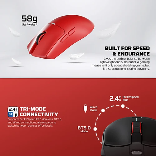 FANTECH WG13P Tanto Pro Wireless Gaming Mouse