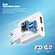 FANTECH PPS251 PowerPLUS 25W 2 Ports GaN Charger (PD+QC)