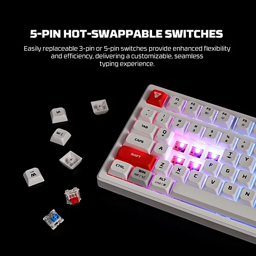 FANTECH MK917 ATOM PRO79 Tri-Mode Mechanical Keyboard