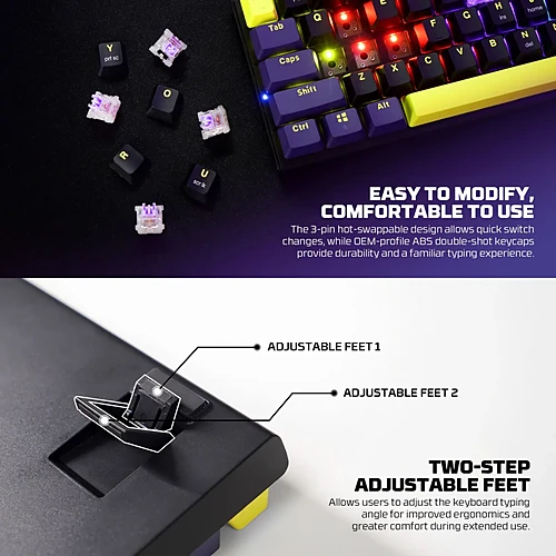 FANTECH MK874V2 ATOM63 YORU Edition Mechanical Keyboard