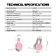 FANTECH HQ53 FLASH Lightweight Gaming Headphone