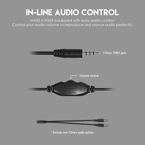 FANTECH HQ54 MARS II Wired Gaming Headphone