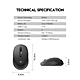 FANTECH W609 GO Wireless Mouse