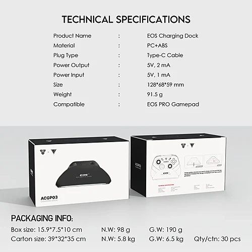 FANTECH ACGP03 Charging Dock For WGP15