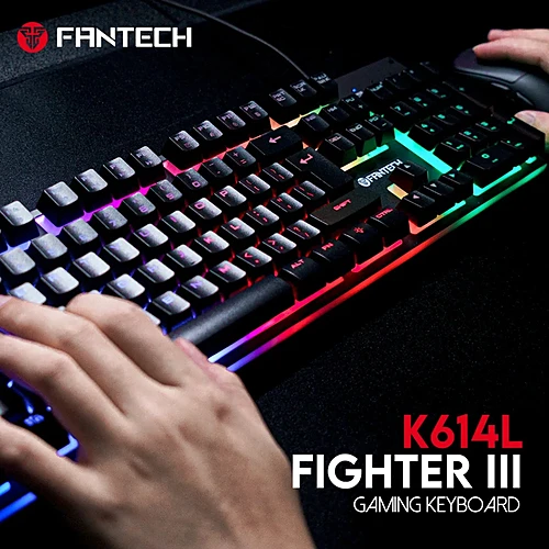FANTECH K614L Fighter III RGB Gaming Keyboard