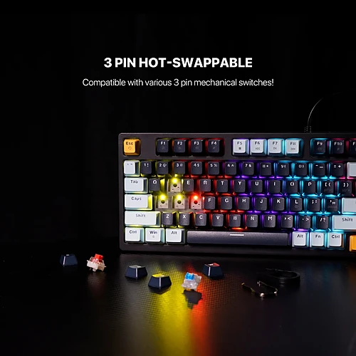 FANTECH MK875V2 ATOM81 MIZU EDITION Mechanical Gaming Keyboard