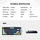 FANTECH MK875V2 ATOM81 MIZU EDITION Mechanical Gaming Keyboard