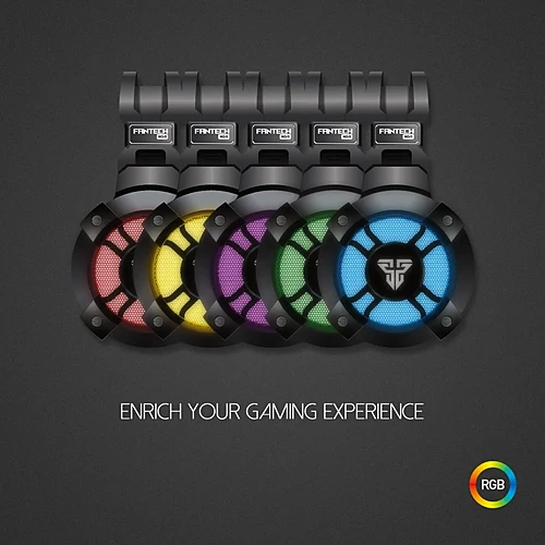 FANTECH HG11 PRO CAPTAIN 7.1 RGB Wired Gaming Headphone With Vibration
