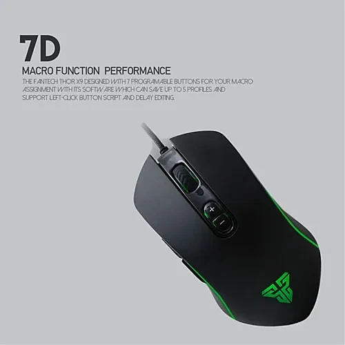 FANTECH X9 THOR Macro RGB Gaming Mouse