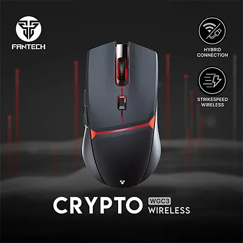FANTECH WGC3 CRYPTO Wired And Wireless Gaming Mouse