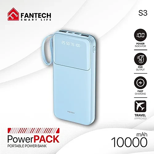 FANTECH S3 10000 mAh Portable Power Bank