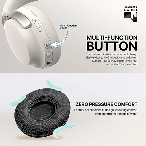 FANTECH WH07A GO FLOW ANC Wireless Bluetooth Headphone