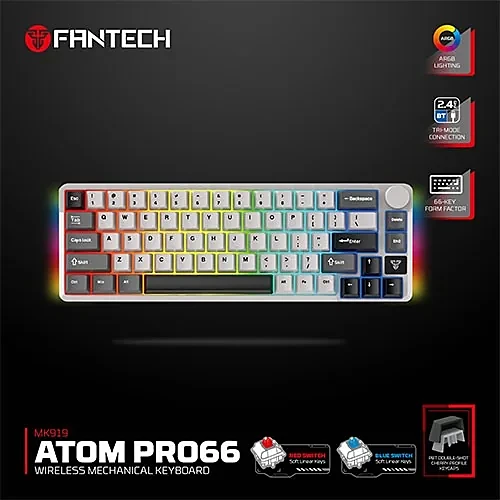 Fantech Atom PRO66 MK919 Mechanical Gaming Keyboard
